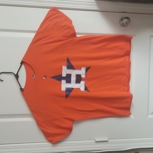 Mens Tshirt XXL Majestic Houston Astros Orange